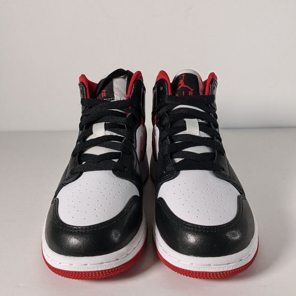 Jordan | Shoes | Jordan Mid Gs Black Gym Red Dj4695122 | Poshmark